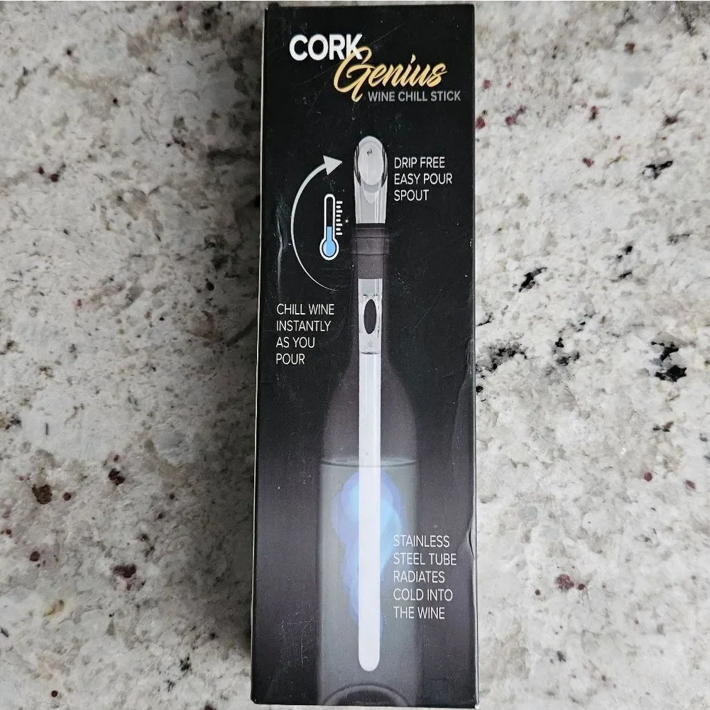 Cork Genius Wine Chill Stick